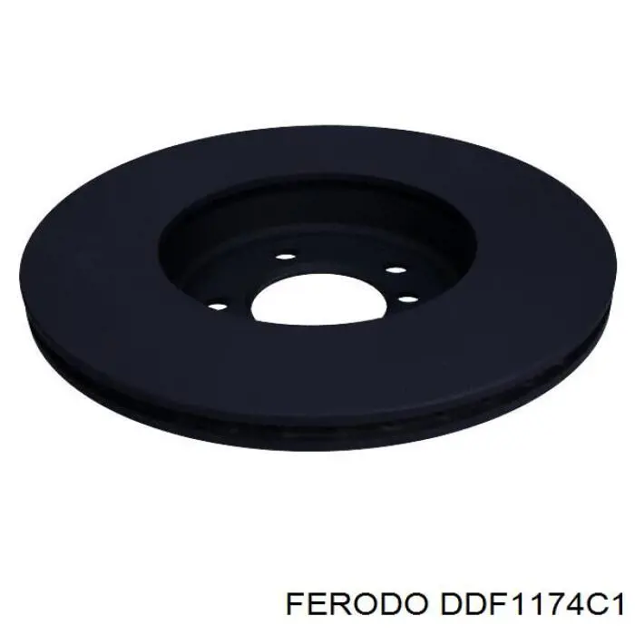 Гальмівні диски передні DDF1174C1 Ferodo