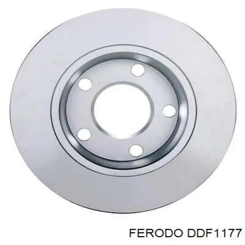Гальмівні диски DDF1177 Ferodo