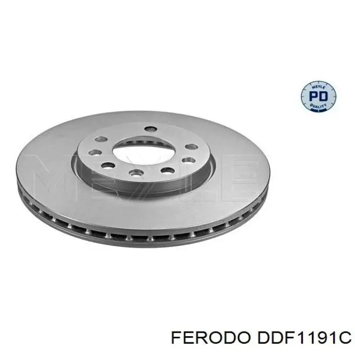 Купити DDF1191C Ferodo Ротор гальмівний