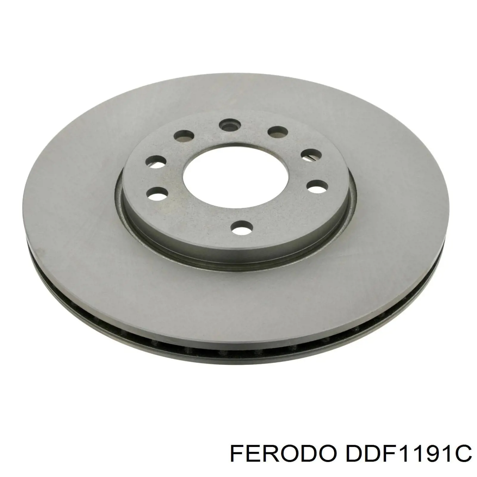 DDF1191C Ferodo диск гальмівний передній