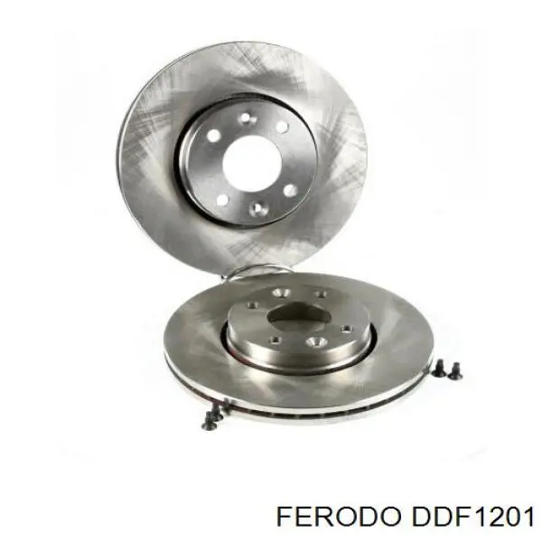 Диск переднього гальма Ferodo DDF1201 ціна, від 30.29 USD
