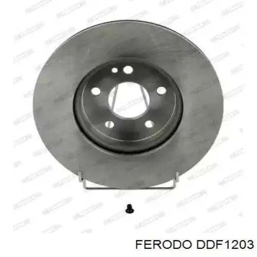 Диск переднього гальма Ferodo DDF1203 ціна, від 47.72 USD