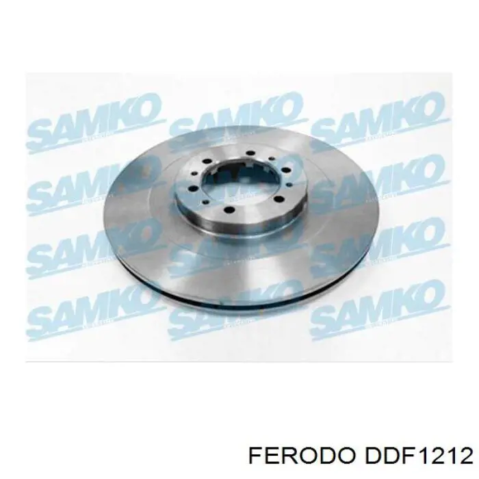 DDF1212 Ferodo Гальмо дискове переднє
