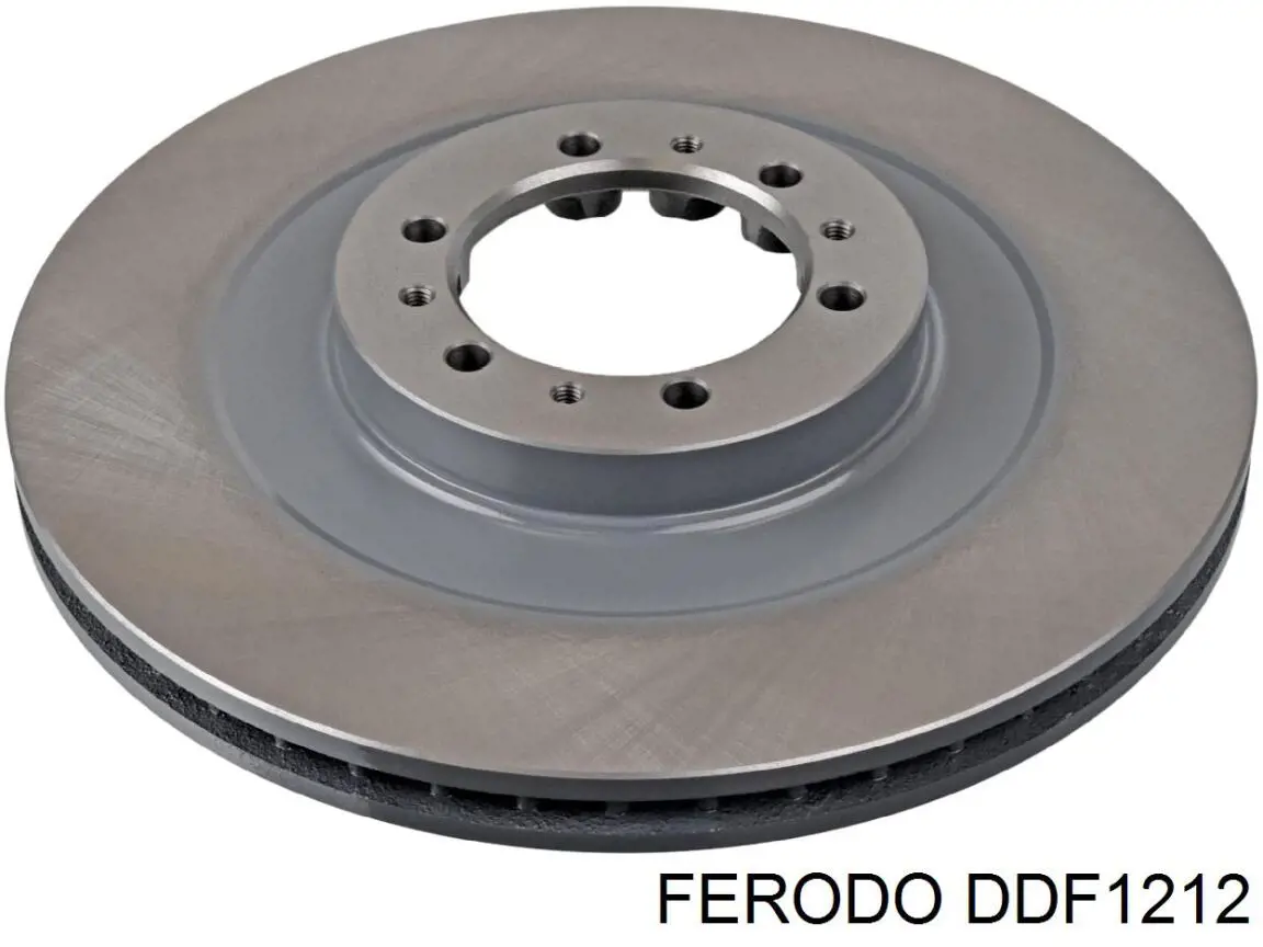 Диск гальмівний передній Ferodo DDF1212