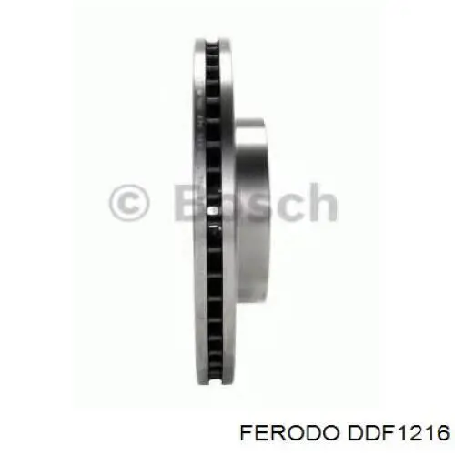Диск переднього гальма Ferodo DDF1216 ціна, від 40.80 USD