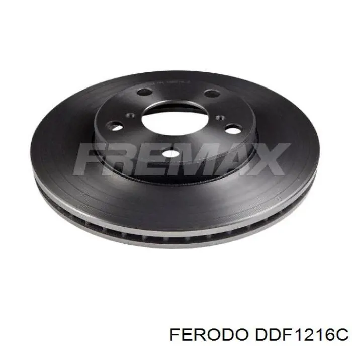 Диск гальмівний передній Ferodo DDF1216C