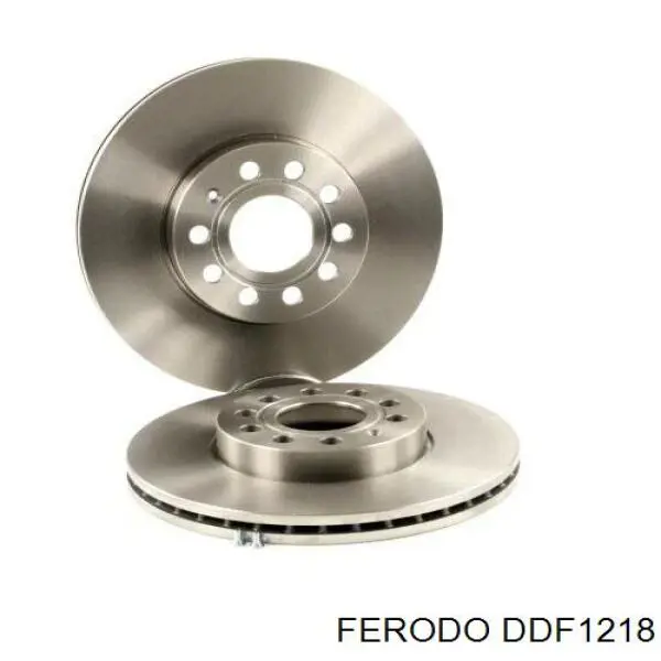 DDF1218 Ferodo диск гальмівний передній