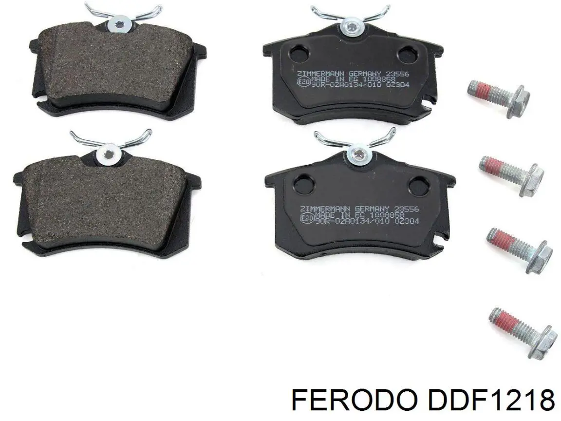 Купити DDF1218 Ferodo Ремкомплект передніх гальм