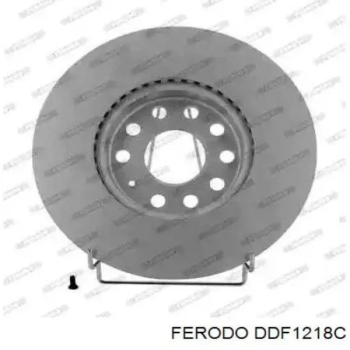 DDF1218C Ferodo Ремкомплект передніх гальм