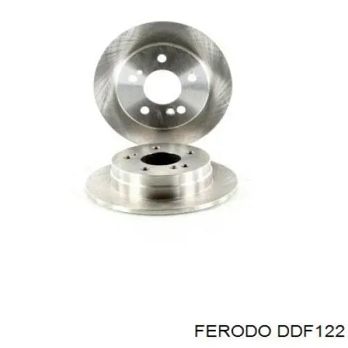 DDF122 Ferodo диск гальмівний задній