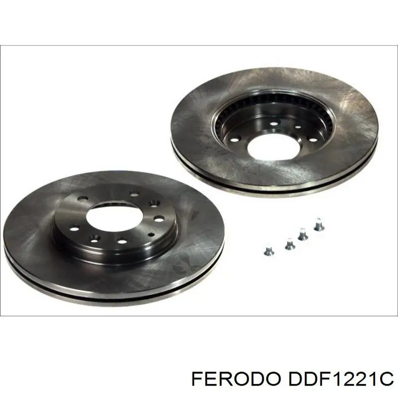 DDF1221C Ferodo Гальмо дискове переднє