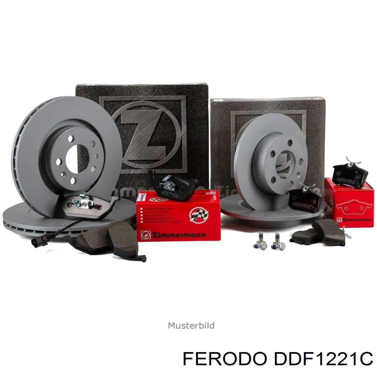 Купити DDF1221C Ferodo Ротор гальмівний