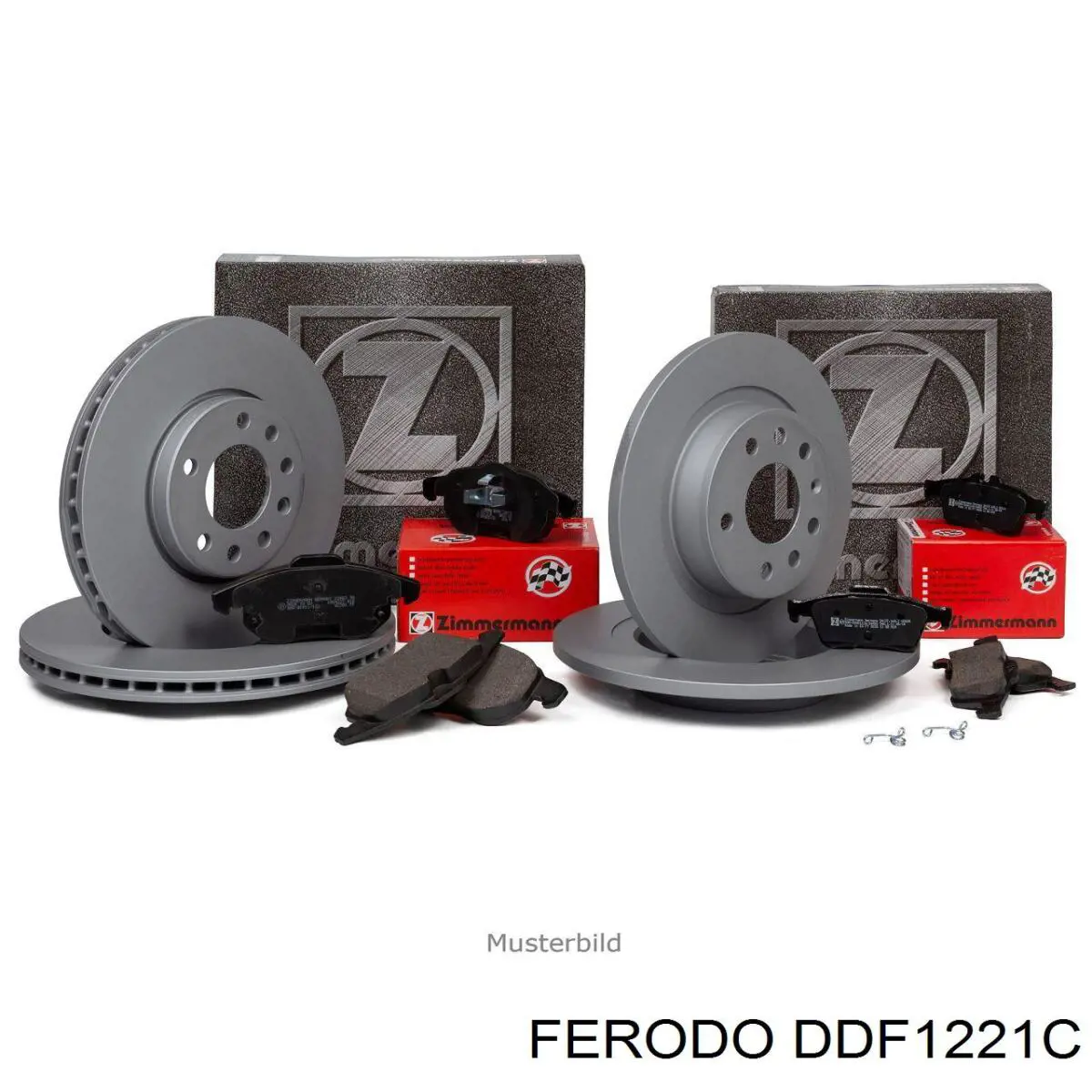 Диск переднього гальма Ferodo DDF1221C ціна, від 52.40 USD