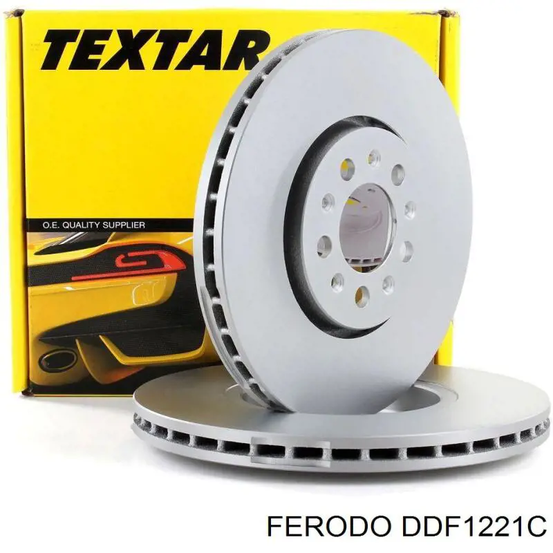 Диск гальмівний передній Ferodo DDF1221C
