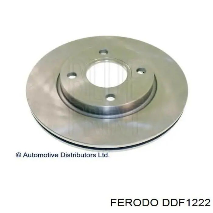 DDF1222 Ferodo диск гальмівний передній