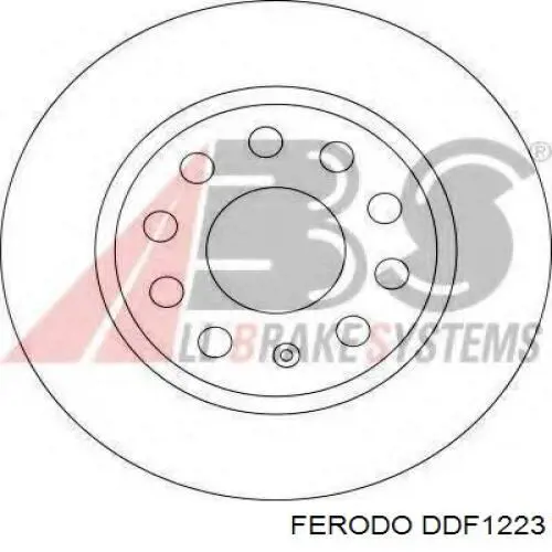 Диск переднього гальма Ferodo DDF1223 ціна, від 34.17 USD