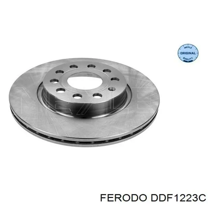 Диск гальмівний передній DDF1223C Ferodo