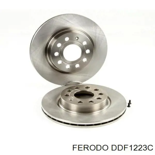 Диск переднього гальма Ferodo DDF1223C ціна, від 41.80 USD