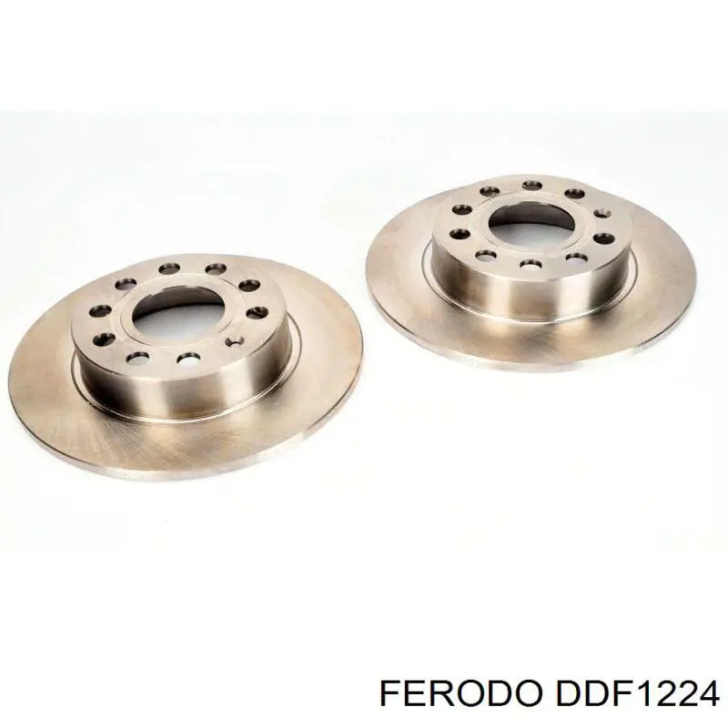 DDF1224 Ferodo диск гальмівний задній