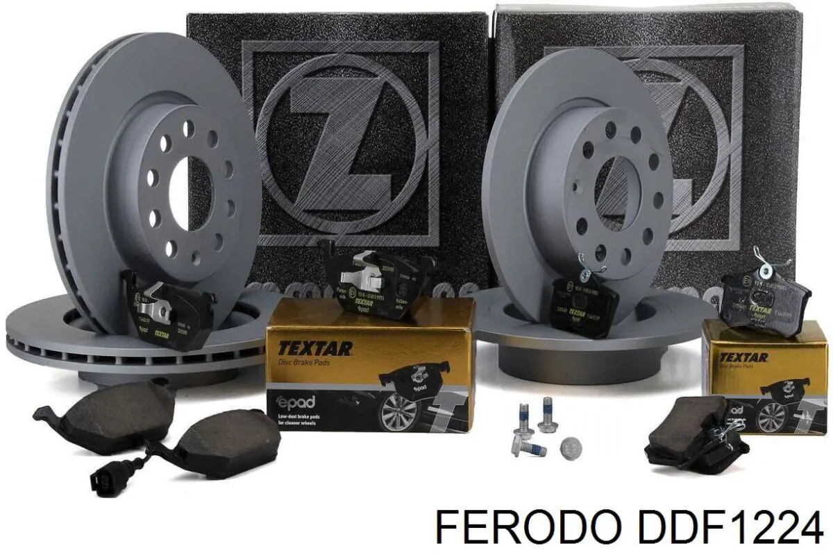 Гальмівні диски DDF1224 Ferodo