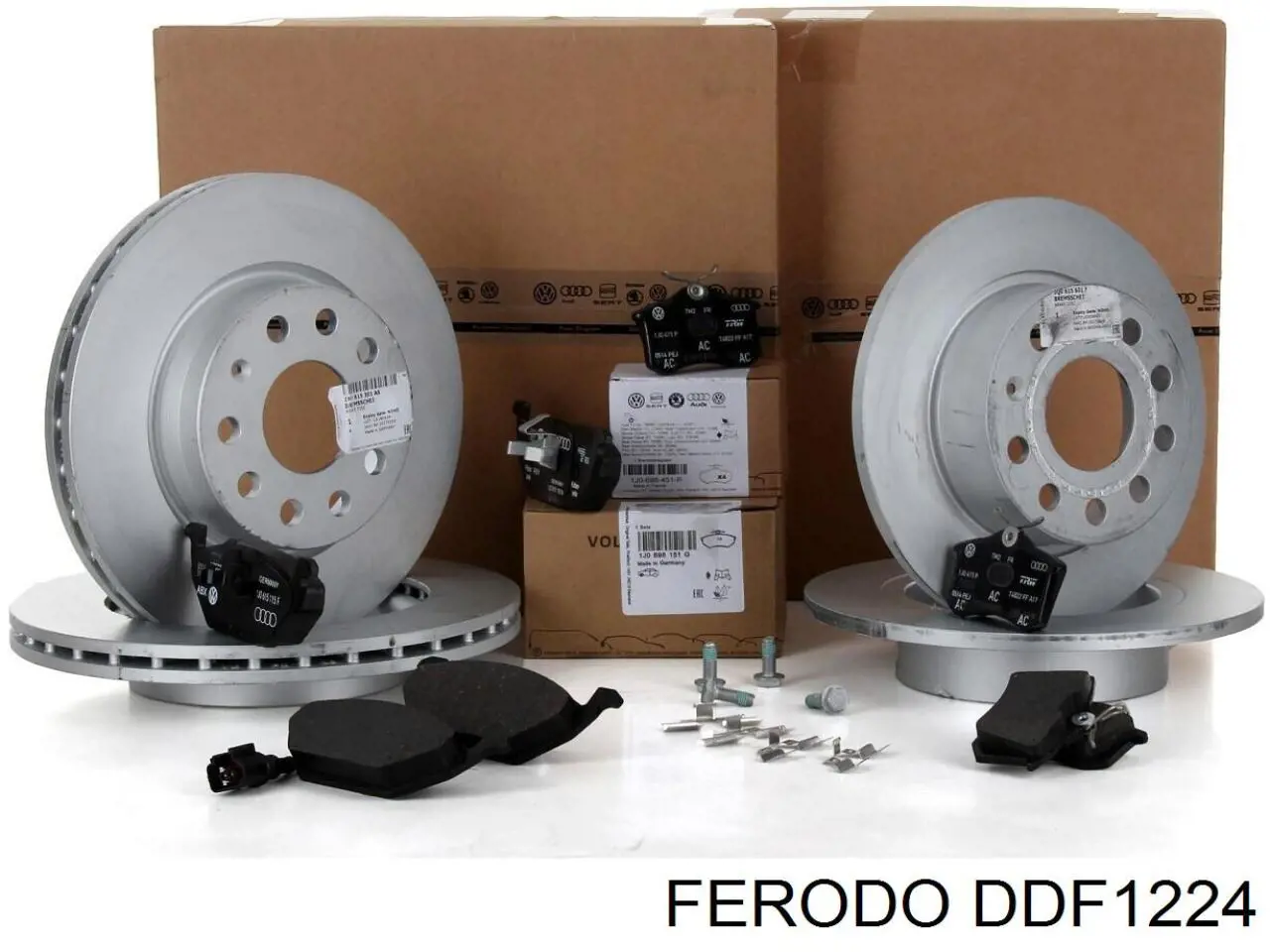 Задні дискові гальма Ferodo DDF1224 ціна, від 23.31 USD