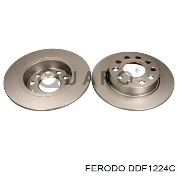Гальмівні диски DDF1224C Ferodo
