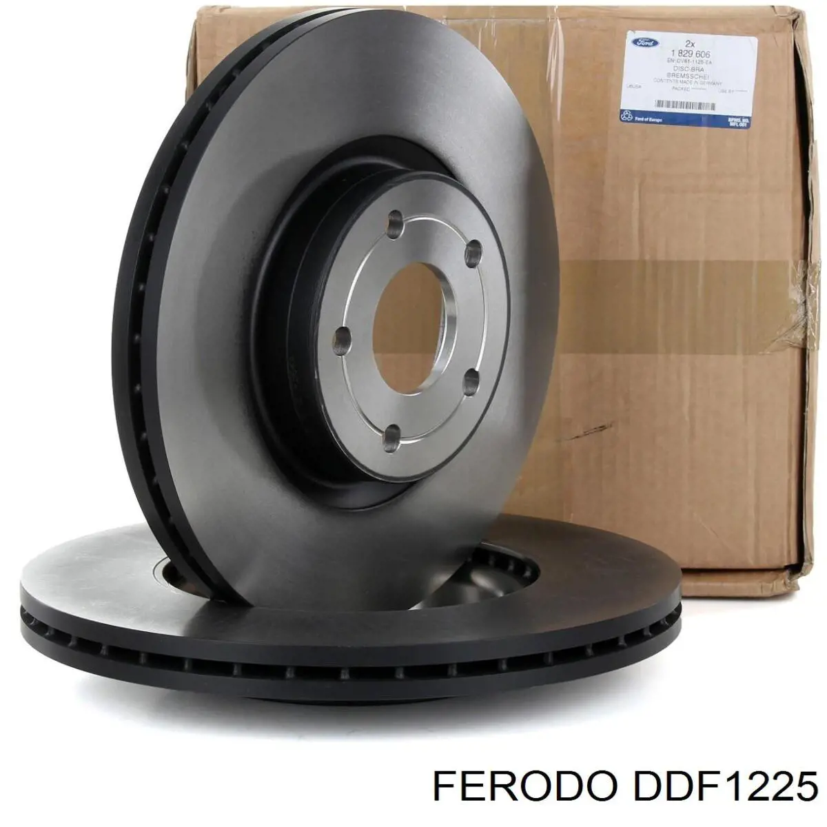 Диск переднього гальма Ferodo DDF1225 ціна, від 48.03 USD