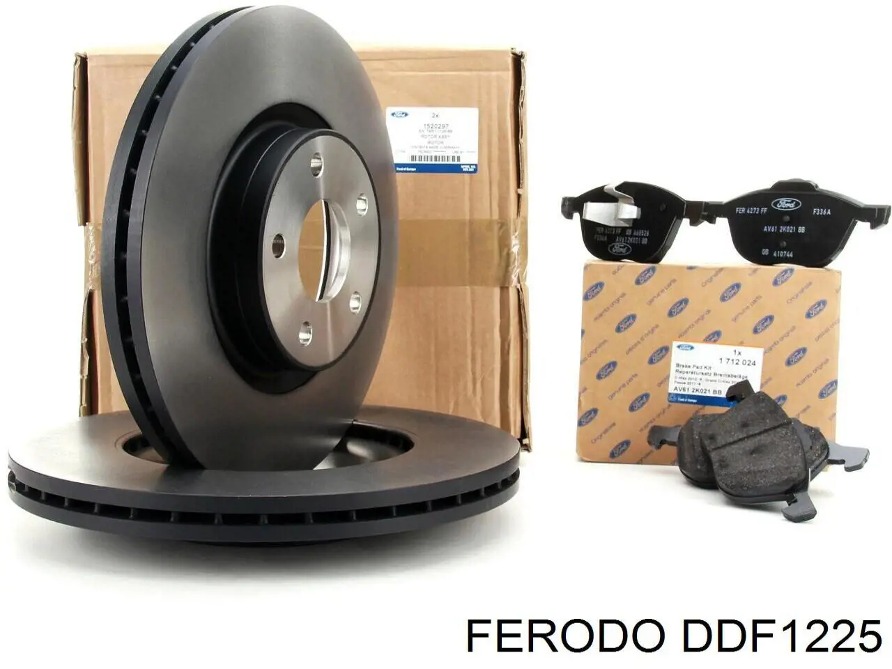 Купити DDF1225 Ferodo Ротор гальмівний