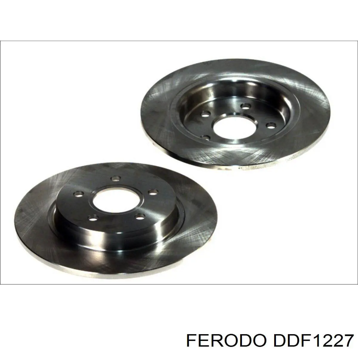 DDF1227 Ferodo диск гальмівний задній