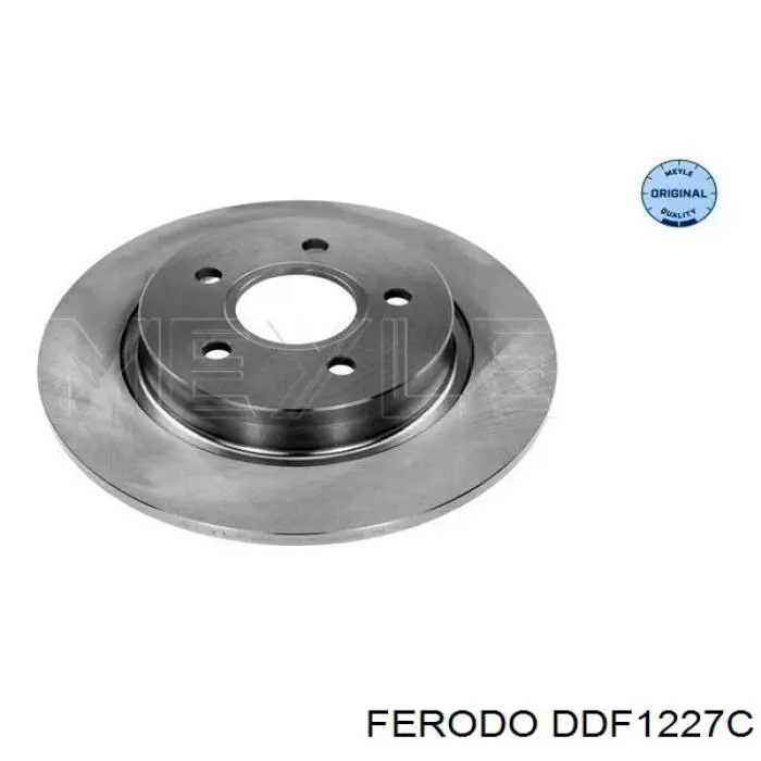 Купити DDF1227C Ferodo Диск заднього гальма