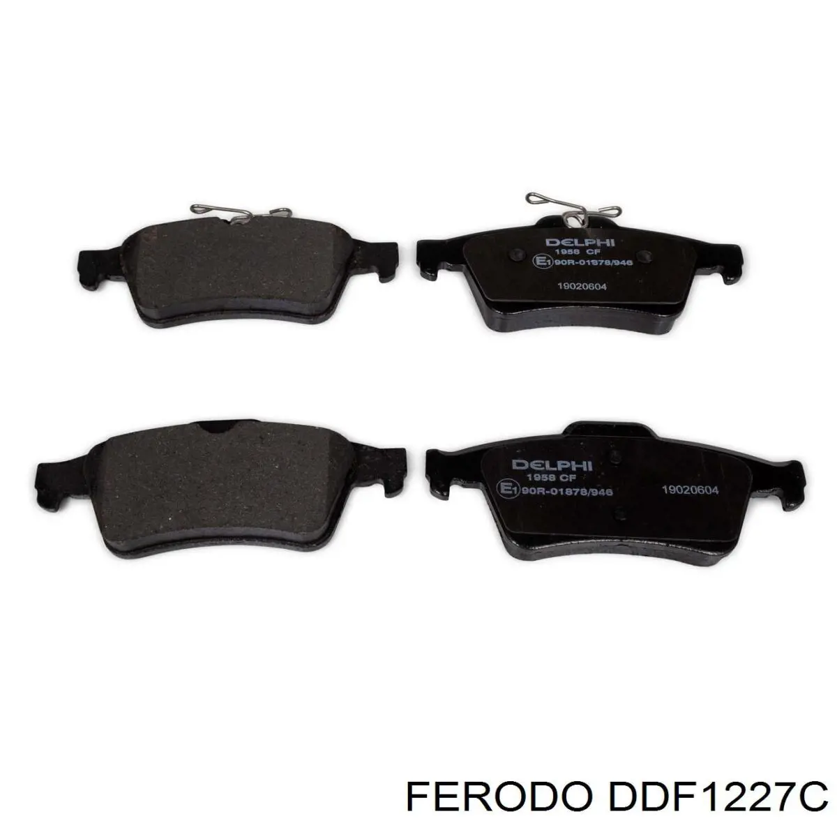 Купити DDF1227C Ferodo Диск заднього гальма