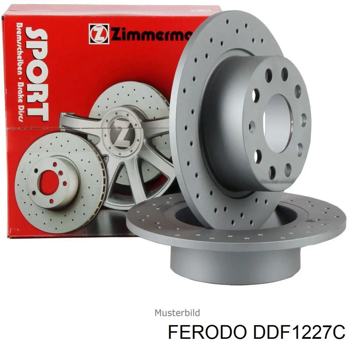 DDF1227C Ferodo Дискові гальма