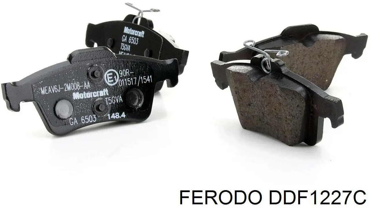 Задні дискові гальма Ferodo DDF1227C ціна, від 35.97 USD