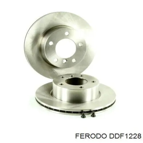 DDF1228 Ferodo диск гальмівний передній