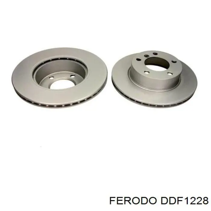 Диск переднього гальма Ferodo DDF1228 ціна, від 47.60 USD