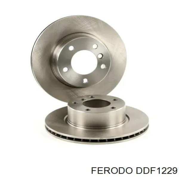 DDF1229 Ferodo диск гальмівний передній