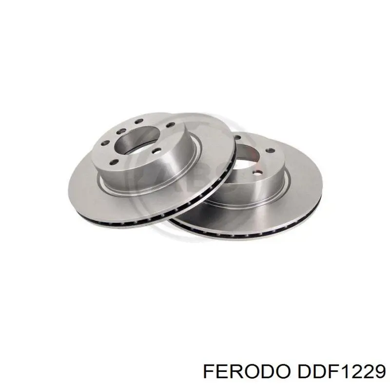Диск гальмівний передній Ferodo DDF1229
