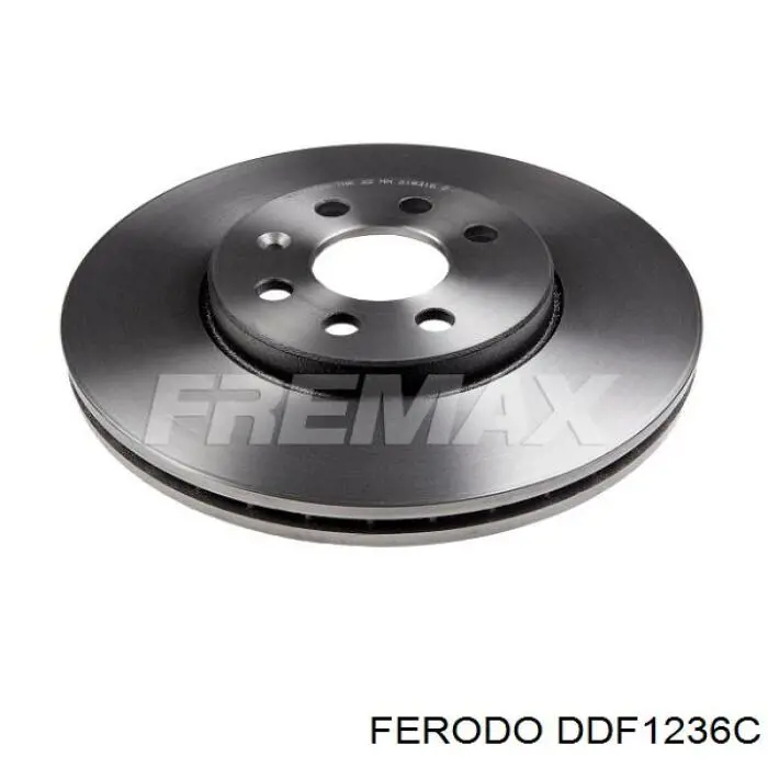 DDF1236C Ferodo Гальмо дискове переднє