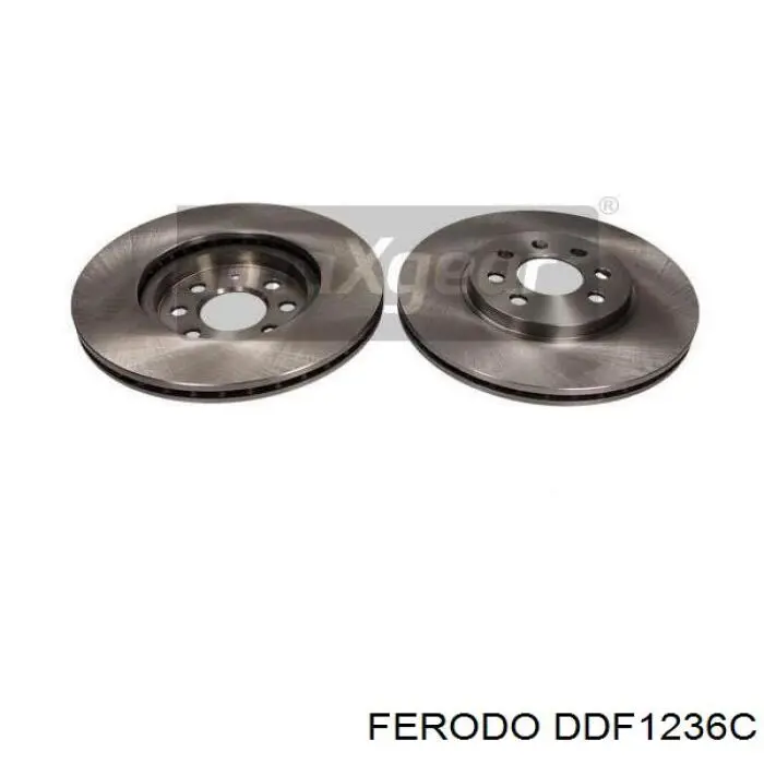 Купити DDF1236C Ferodo Ротор гальмівний