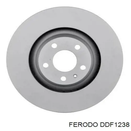 Диск переднього гальма Ferodo DDF1238 ціна, від 83.22 USD