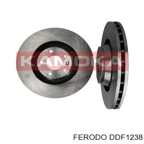 DDF1238 Ferodo Гальмо дискове переднє