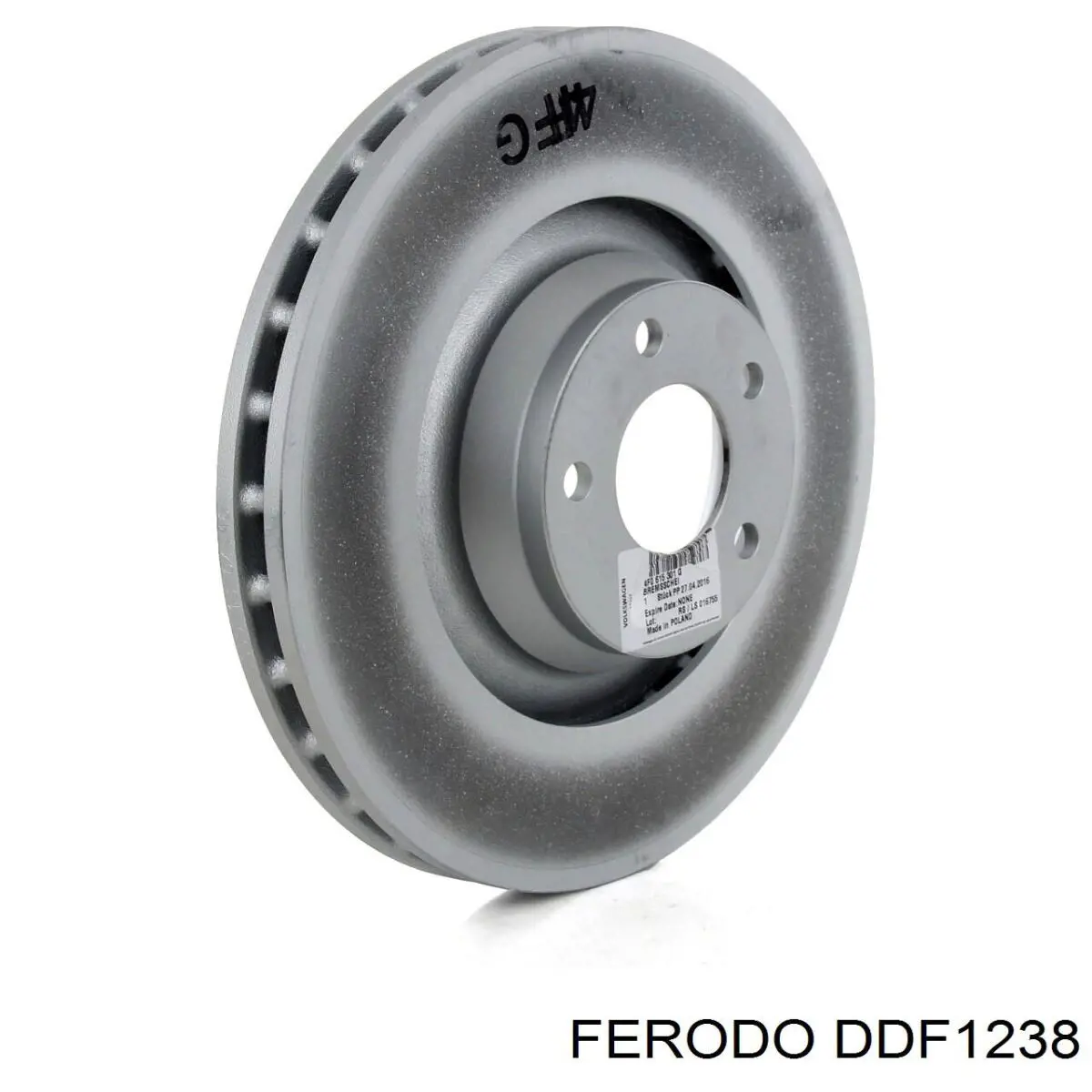 Купити DDF1238 Ferodo Ротор гальмівний