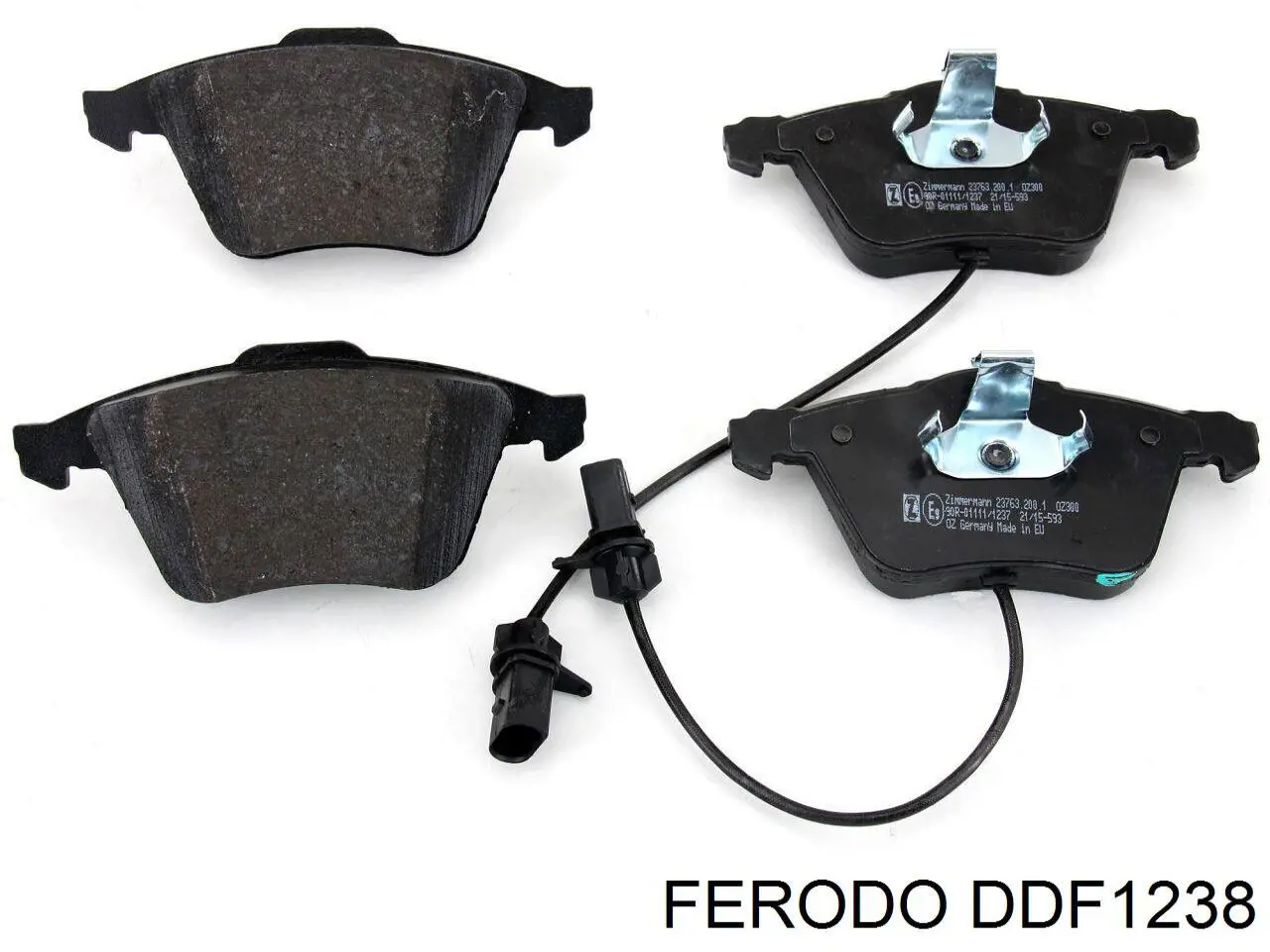 DDF1238 Ferodo Гальмо дискове переднє