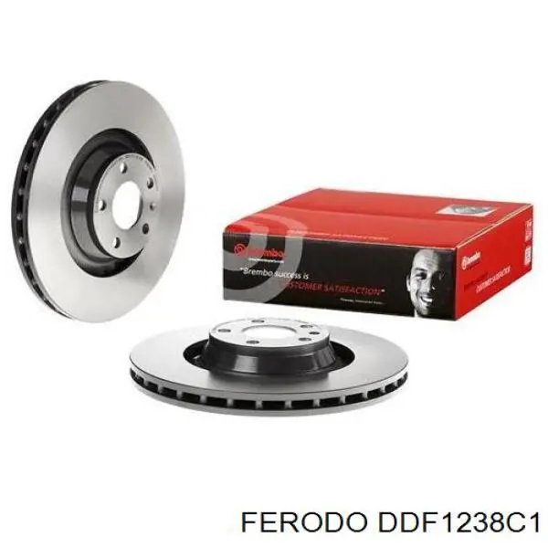 Купити DDF1238C1 Ferodo Ротор гальмівний