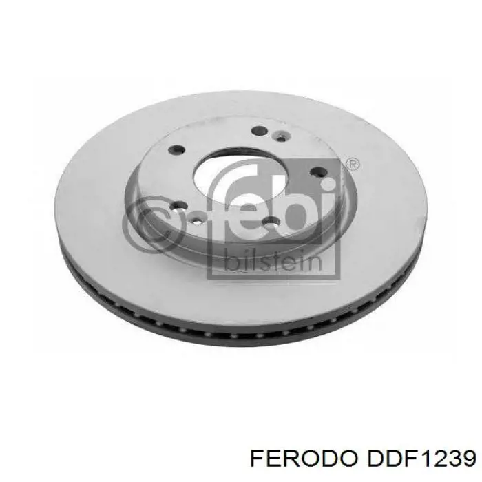 Купити DDF1239 Ferodo Ротор гальмівний