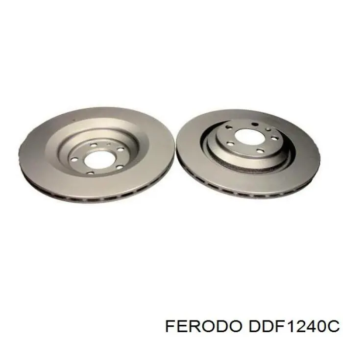 Задні дискові гальма Ferodo DDF1240C ціна, від 68.68 USD