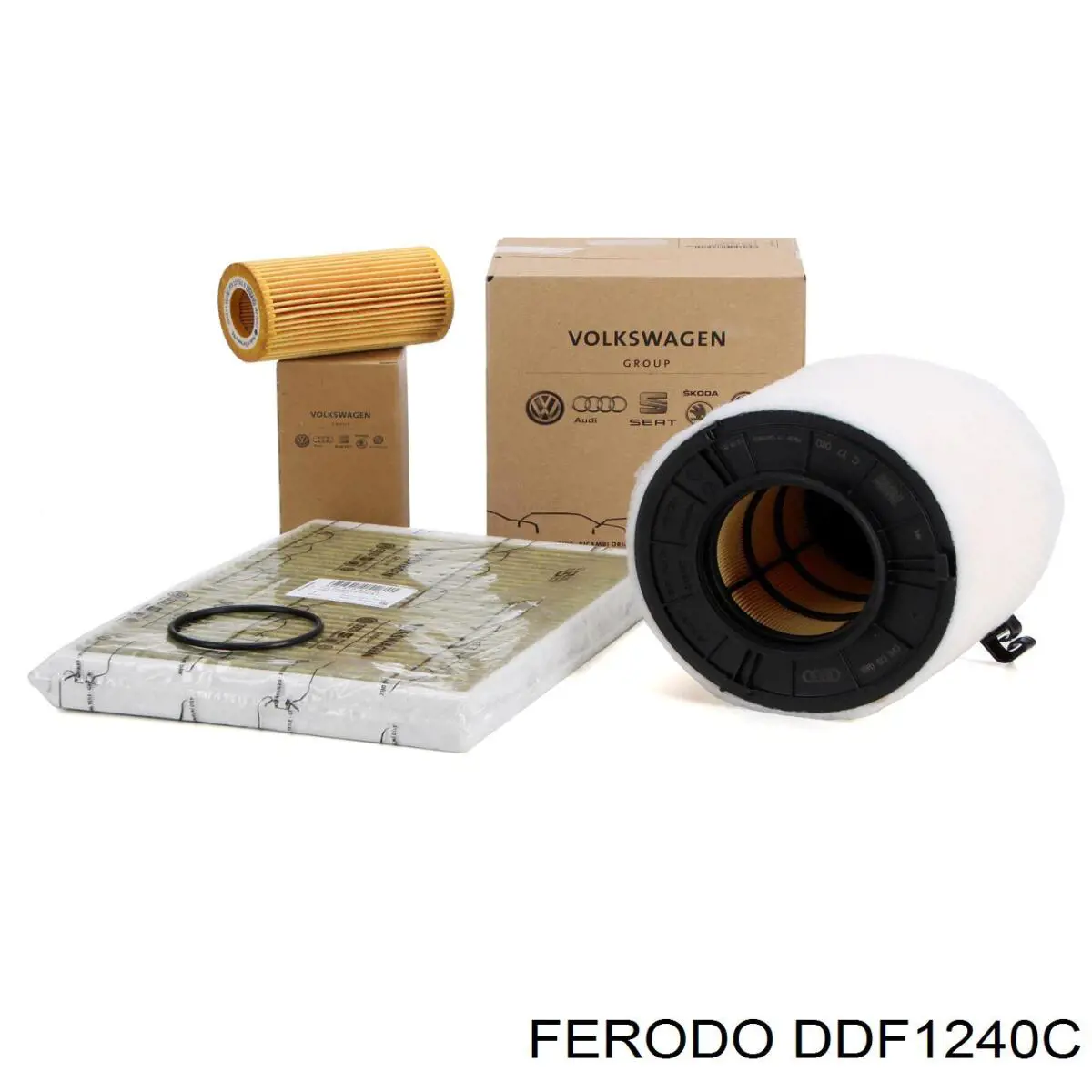 Купити DDF1240C Ferodo Диск заднього гальма