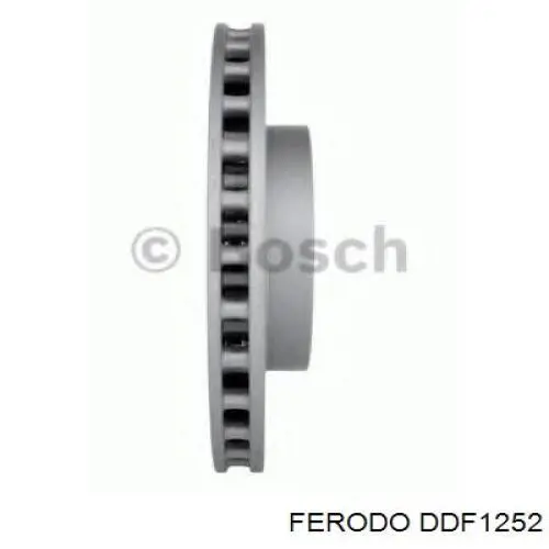 DDF1252 Ferodo диск гальмівний передній