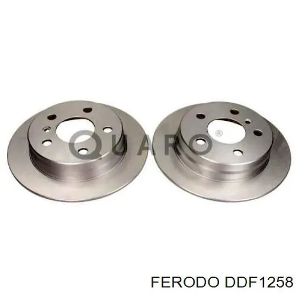 DDF1258 Ferodo диск гальмівний задній