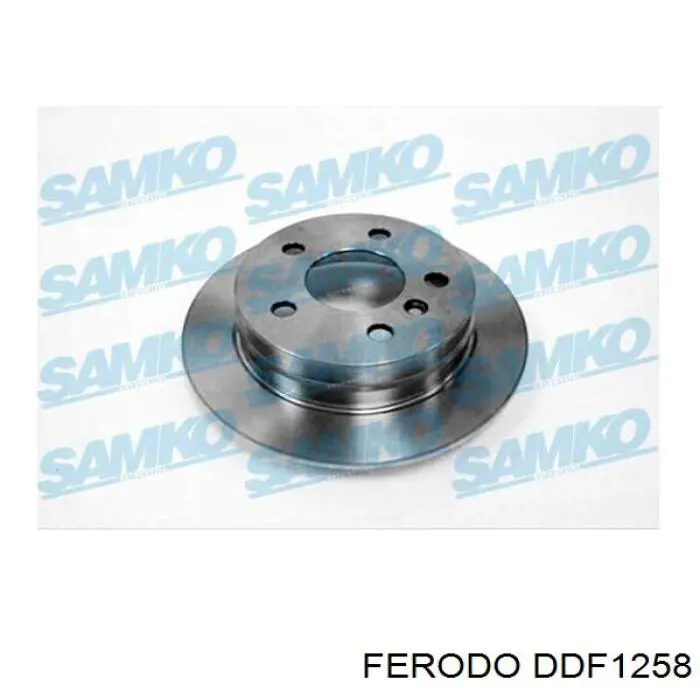 Задні дискові гальма Ferodo DDF1258 ціна, від 31.07 USD